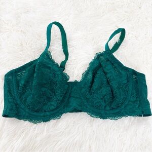 torrid Emerald Green Lace Underwire Bra